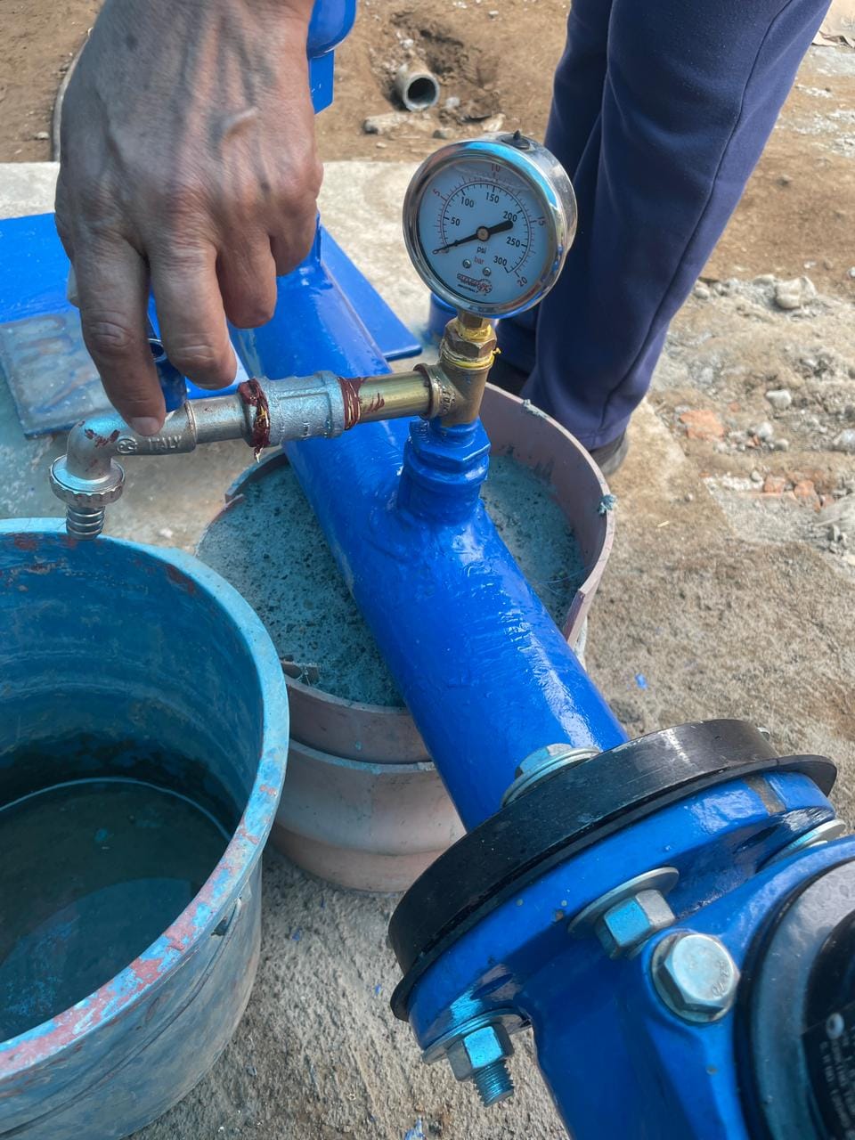 Refuerzan los trabajos de inspección sanitaria del estado sanitario de la infraestructura de abastecimiento de agua.