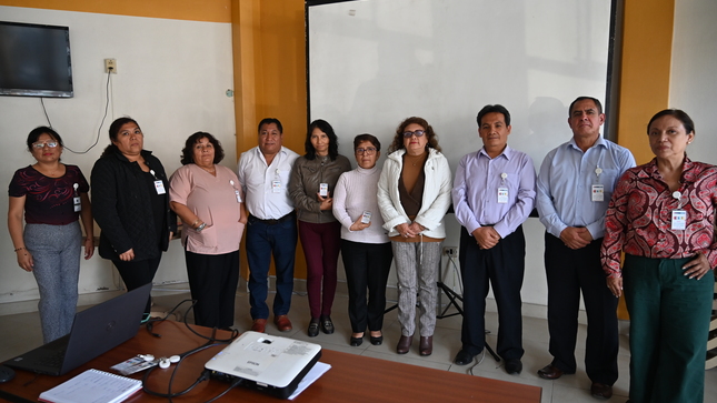 Foto de los miembros titulares que integran el Comité de Seguridad y Salud en el Trabajo.