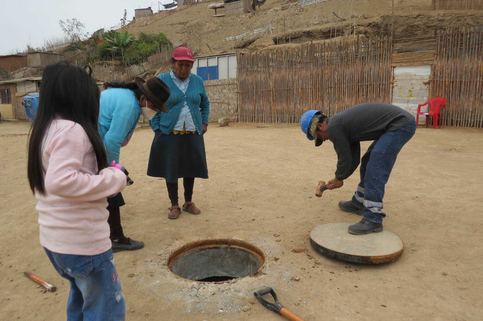 Visita técnica n AH Los Rosales - San Vicente de Cañete