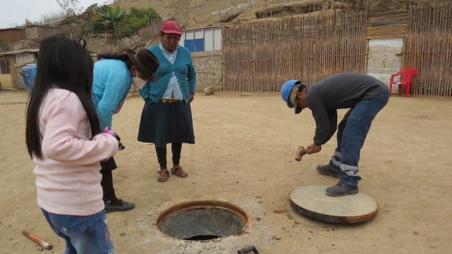 Visita técnica n AH Los Rosales - San Vicente de Cañete