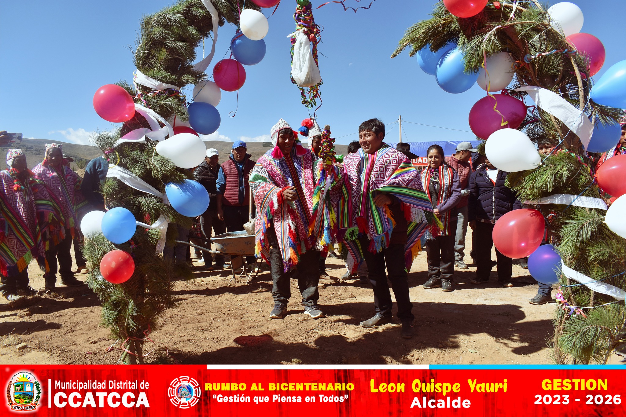 Campo deportivo en la Comunidad Campesina de Pumaorcco del distrito de Ccatcca.