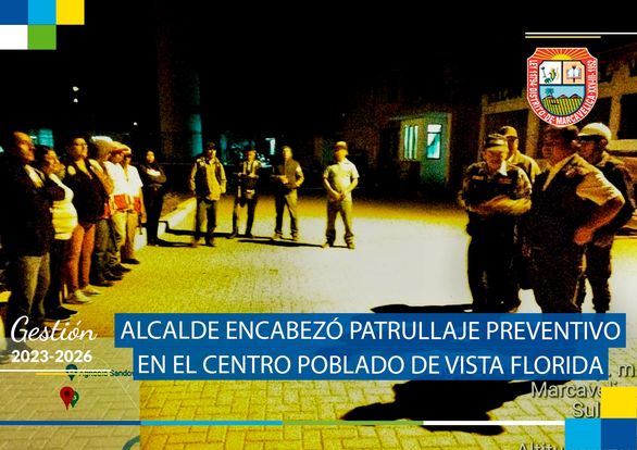 Patrullaje Preventivo En Vista Florida