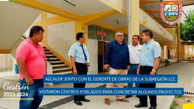 Visitaron Centros Poblados Para Concretar Proyectos.
