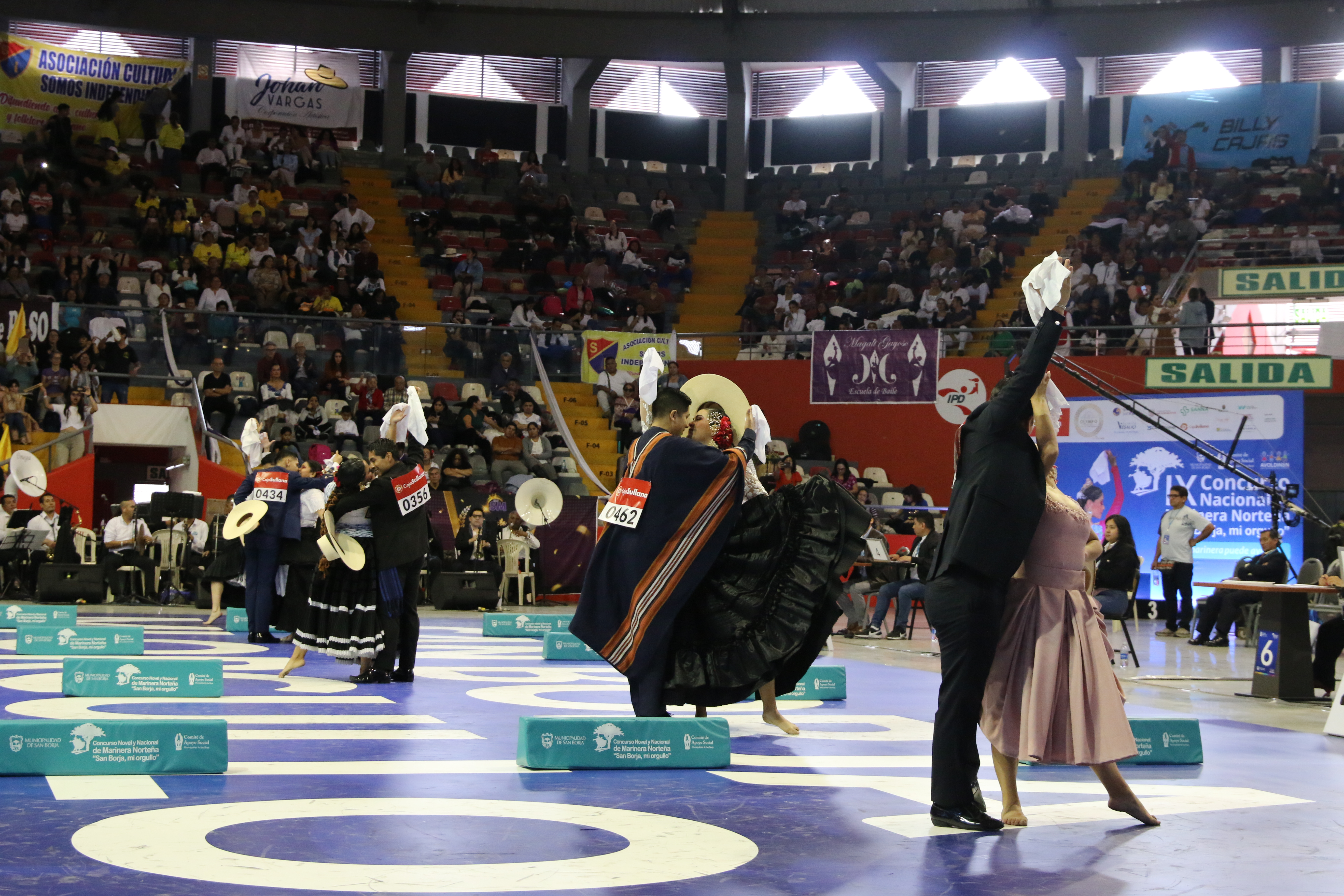 Volvió el IX Concurso de Marinera Norteña “San Borja, mi orgullo”