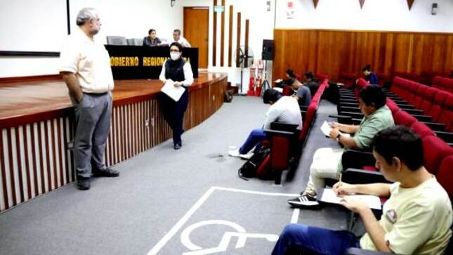 GORE continúa con proceso de selección de estudiantes en prácticas preprofesionales