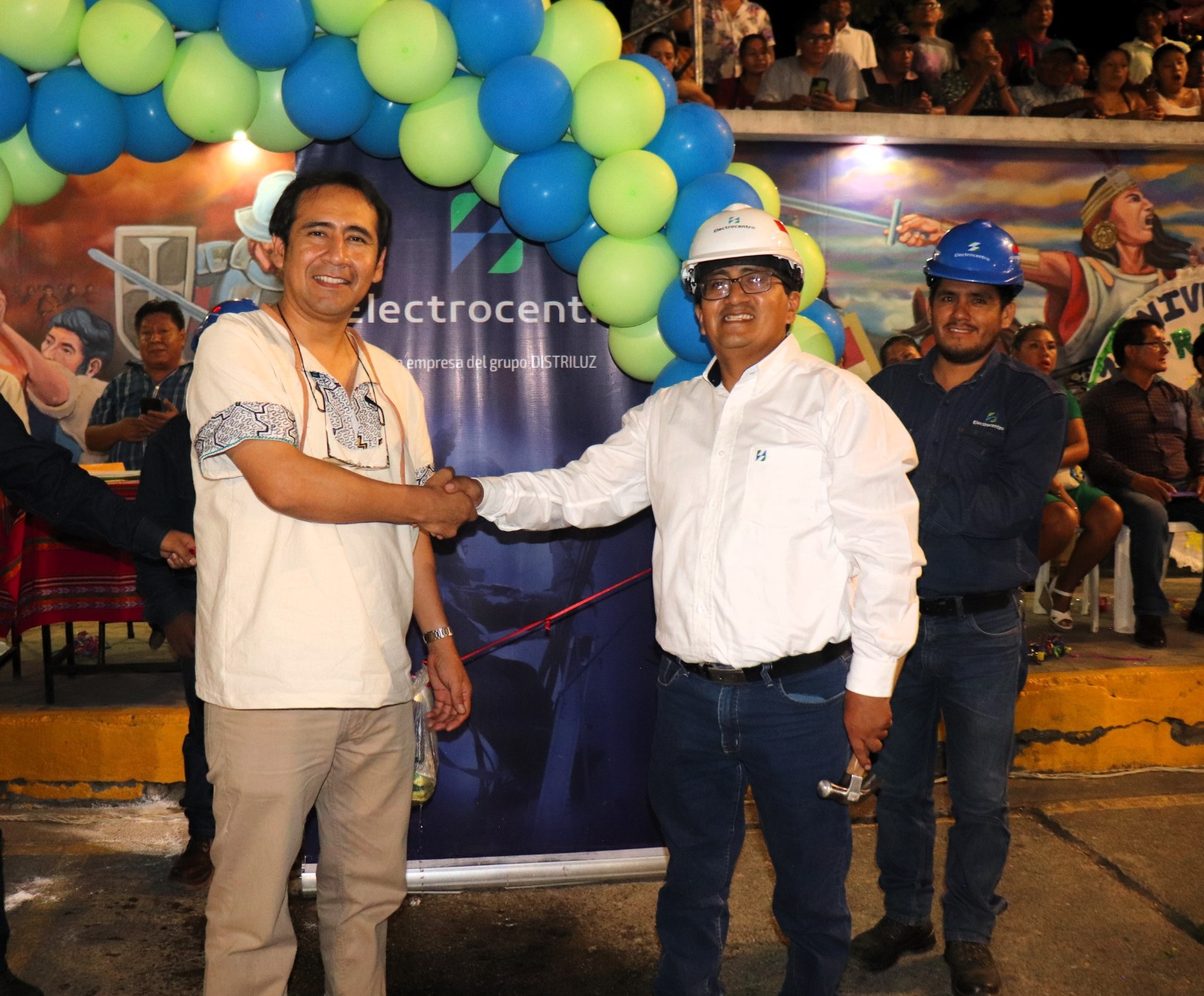 Selva Central: Electrocentro inauguró más de 600 luminarias LED en el distrito de San Ramón