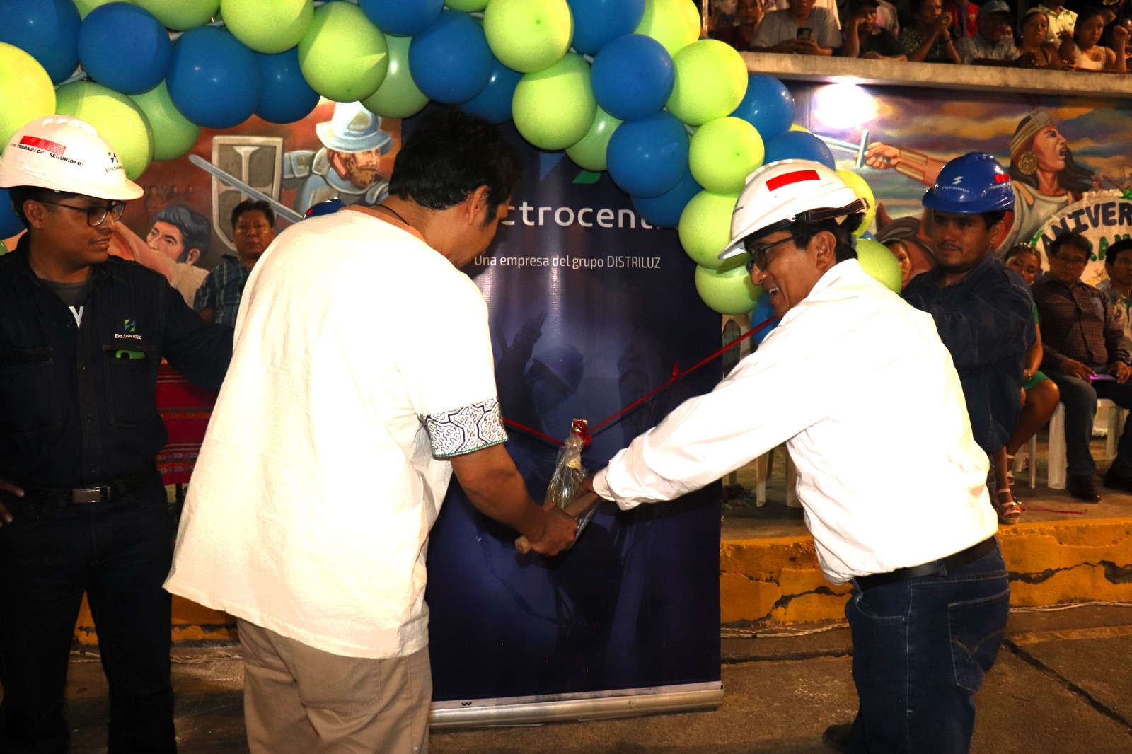 Selva Central: Electrocentro inauguró más de 600 luminarias LED en el distrito de San Ramón