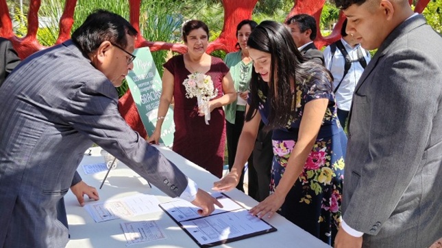 Cientos de parejas tendrán la oportunidad de consolidar su unión de hecho a través del II Matrimonio Civil Comunitario que organiza la Municipalidad Provincial de Trujillo para este 30 de septiembre.