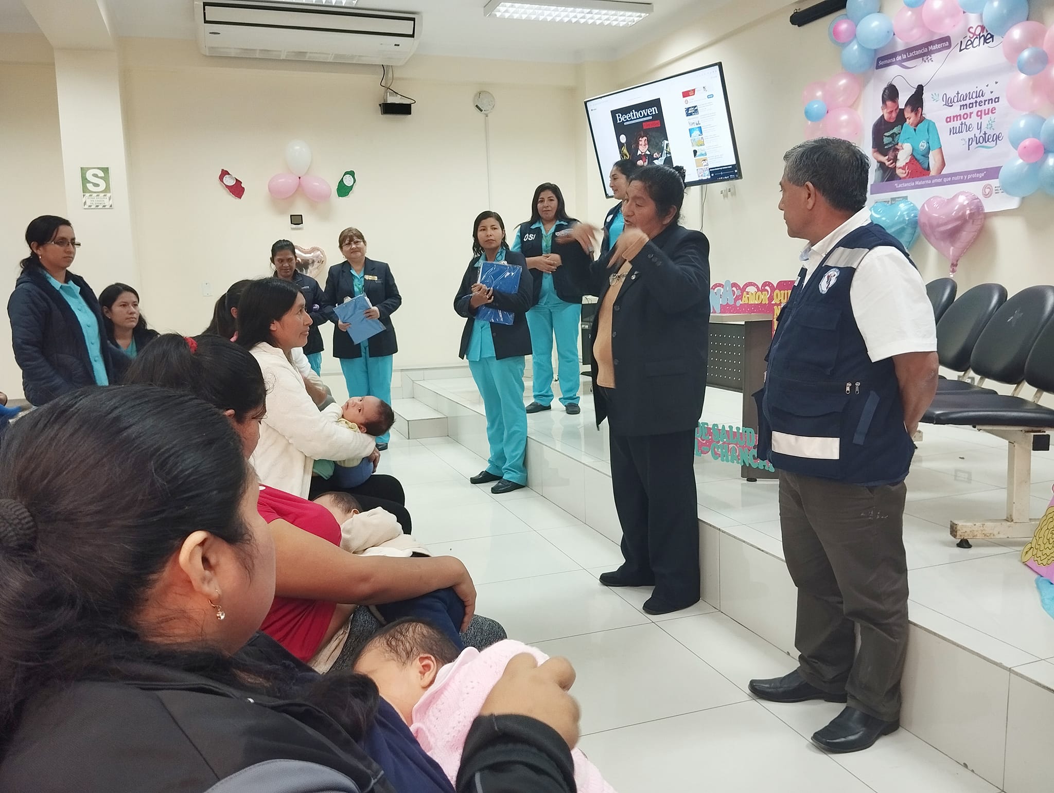 Foro "Experiencia del contacto piel a piel Bebé " en Huaral