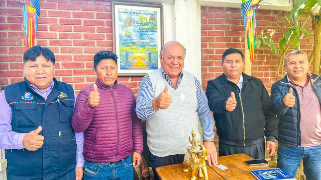 Gobernador articula proyectos y acciones en favor de Ancomarca 