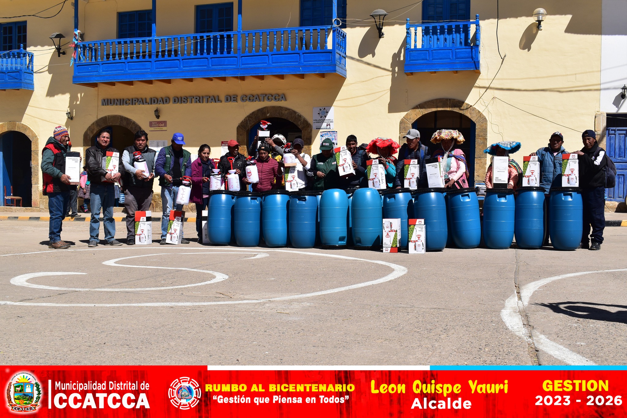 Agro Rural y la municipalidad distrital de Ccatcca comprometidos con los Emprendedores.