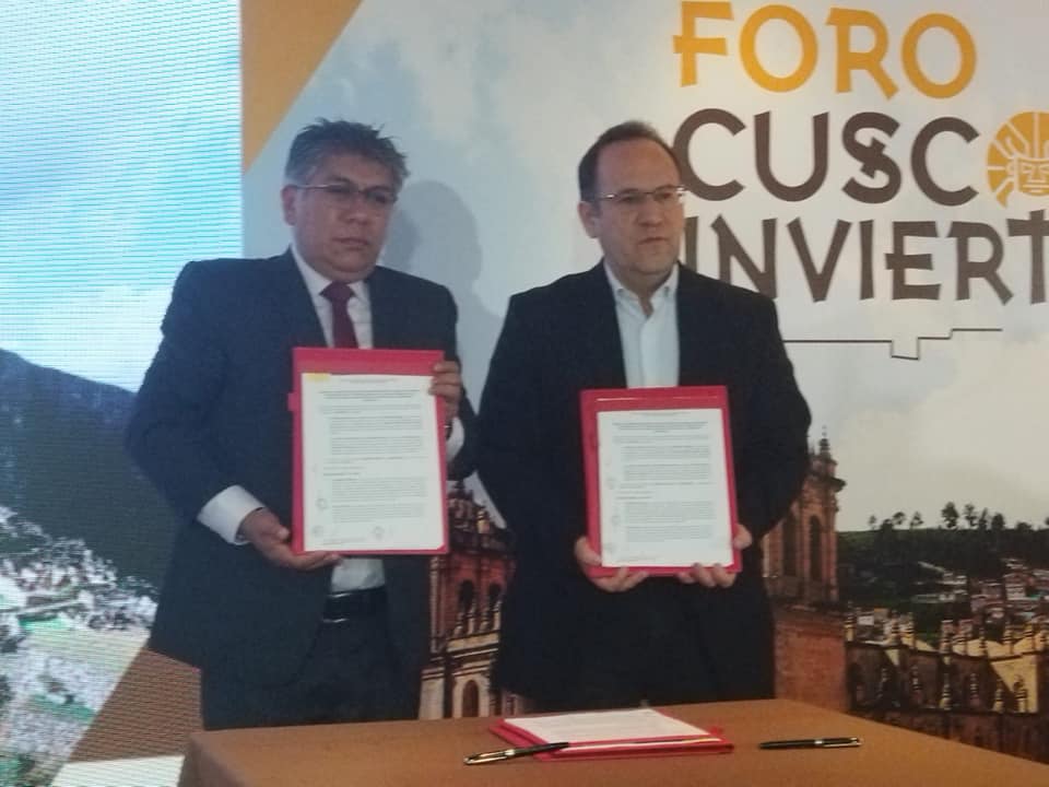 PROINVERSIÓN y GORE Cusco suscriben convenio para estudios de preinversión de aeropuertos en La Convención