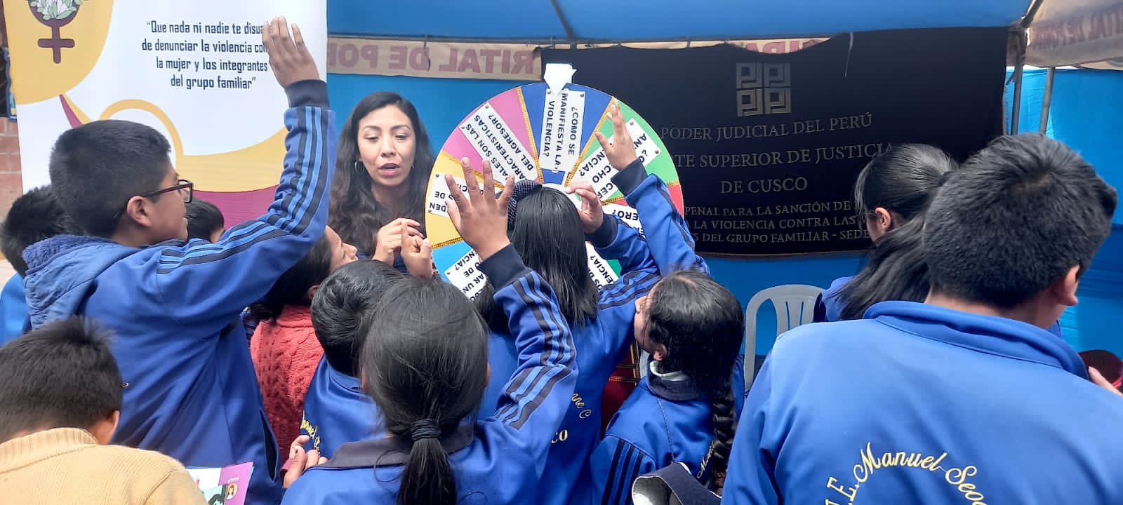 Corte Superior de Justicia de Cusco brindó información a pobladores del distrito de Poroy en temas de Violencia