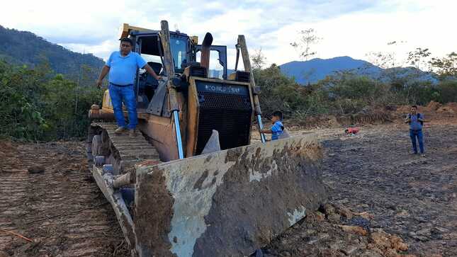 Maquinarias en accion