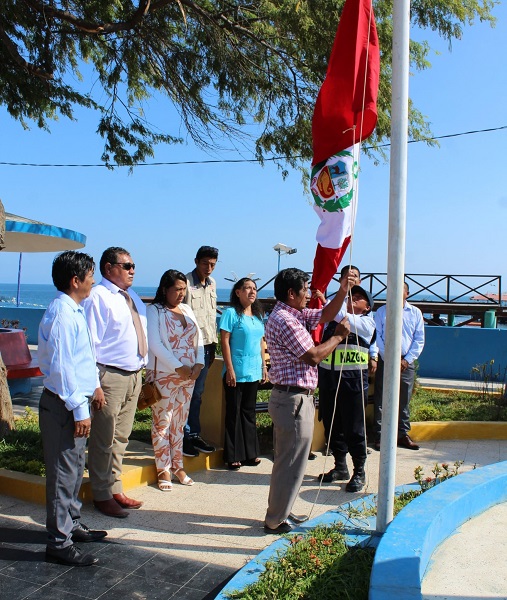 Autoridades de Canoas de Punta Sal participan en ceremonia plena