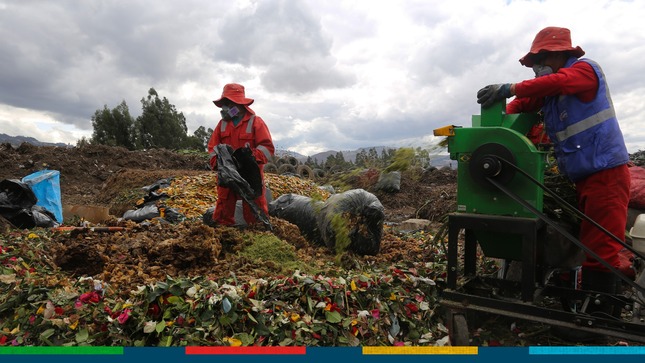 La gerencia de Desarrollo Ambiental de la Municipalidad Provincial de Cajamarca está llevando a cabo una revolucionaria iniciativa en el manejo de residuos orgánicos con su Planta de Valorización de Residuos Orgánicos, ubicada estratégicamente en el vivero municipal de Venecia. Su principal objetivo es la producción de compost de alta calidad.
🪴El compost es un valioso producto derivado de la descomposición de residuos sólidos orgánicos que beneficia el enriquecimiento del suelo, tanto en entornos interiores como exteriores. La comuna local está comprometida en la distribución de este compost a diversas instituciones públicas y privadas, así como en eventos de reciclaje que se llevan a cabo en toda la ciudad.
☢️La producción de este producto final requiere la recolección de una variedad de materiales orgánicos, que incluyen restos de frutas, vegetales, cáscaras de frutos secos, cascaras de huevos, flores marchitas, posos de café, y bagazo de caña, entre otros. Es importante destacar que algunas empresas conscientes del medio ambiente, como Campo Vida, contribuyen enviando sus residuos orgánicos, como cáscaras de mango y aguaymanto, mientras que Batricorp proporciona taka de café.
🗣El Ing. Teófilo Bueno Santillán, encargado del Programa de Segregación de Residuos Sólidos Orgánicos e Inorgánicos, informa que la planta actualmente genera un impresionante volumen de 30 toneladas mensuales de compost de alta calidad. Este valioso producto se utiliza como abono en actividades agrícolas, jardinería y el cuidado de plantas, contribuyendo al bienestar del entorno natural de Cajamarca.