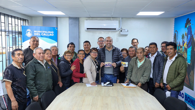 reunión con vecinos de ventanilla y pachacutec