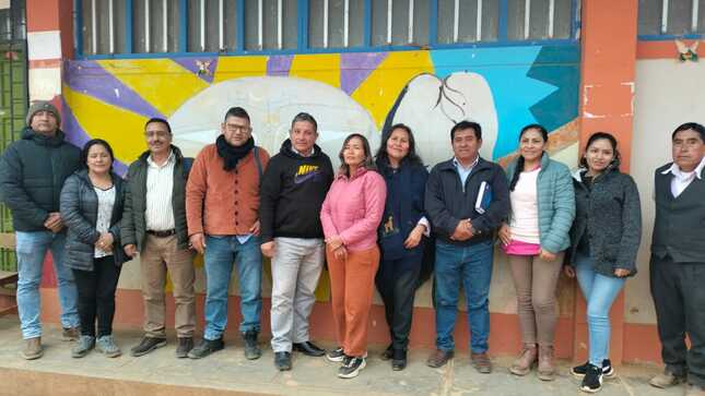 Los días Lunes 04 y Martes 05 del presente, el director de UGEL  Ayabaca, Mg. Luis Llacsahuanga Granadino,  conjuntamente con el equipo de Especialistas realizaron monitoreo a las II.EE. de la jurisdicción del distrito de Lagunas: Salvia y Hierbas Buenas.-
