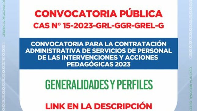 Convocatoria