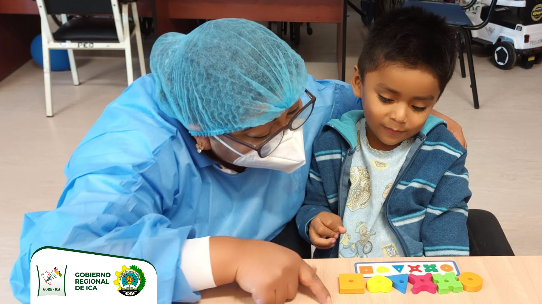 El servicio educativo hospitalario atiende a estudiantes internados o en tratamiento ambulatorio