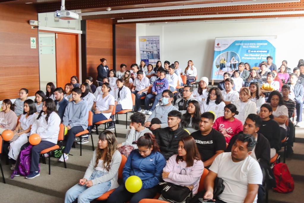 Sector salud del GRT capacita a estudiantes universitarios en salud mental