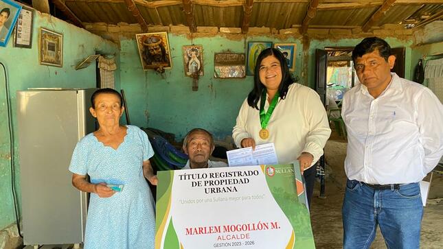Municipalidad De Sullana Entrega 189 Títulos De Propiedad A Familias De Ignacio Escudero 