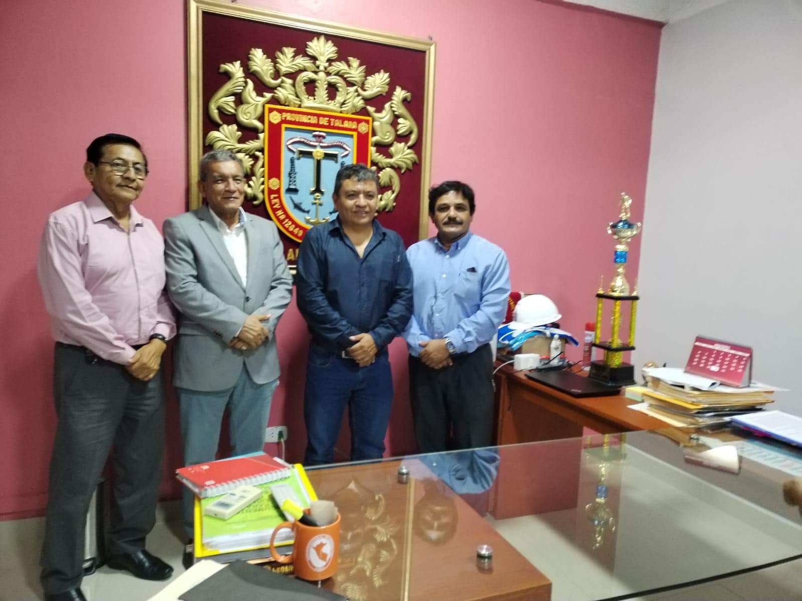 Alcalde De Sullana Visita Al Alcalde De Talara Para Unificar Criterios Para La Creación De La Mancomunidad