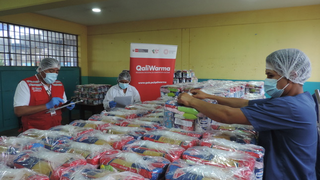 Quinta entrega del servicio alimentario escolar