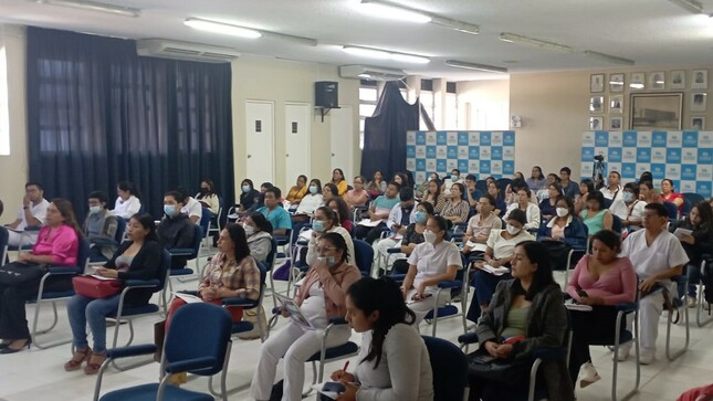 Evento exitoso que fue inagurado por la Dra. Luz Martínez