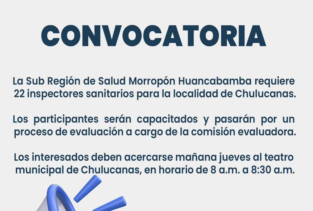 Convocatoria.