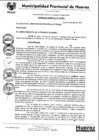 Vista preliminar de documento ORDENANZA MUNICIPAL N°131-MPH-2019