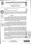 Vista preliminar de documento ORDENANZA MUNICIPAL N°132-MPH-2019