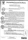 Vista preliminar de documento RESOLUCION DE ALCALDIA N°261-MPH-2019