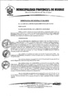 Vista preliminar de documento ORDENANZA MUNICIPAL N°31-MPH-2016