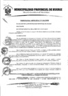 Vista preliminar de documento ORDENANZA MUNICIPAL N°36-MPH-2016