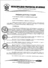 Vista preliminar de documento ORDENANZA MUNICIPAL N°49-MPH-2016