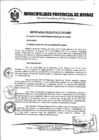 Vista preliminar de documento ORDENANZA MUNICIPAL N°55-MPH-2016