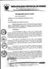 Vista preliminar de documento ORDENANZA MUNICIPAL N°7-MPH-2018