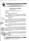 Vista preliminar de documento ORDENANZA MUNICIPAL N°9-MPH-2018