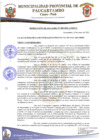 Vista preliminar de documento RESOLUCION DE ALCALDIA N°068-2023-A/MPP-C