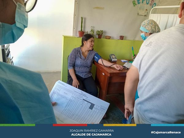 La Municipalidad Provincial de Cajamarca, a través del programa "Mi Salud, Mi Vida" realizó una campaña de tamizaje para prevenir enfermedades en nuestros colaboradores. En los próximos días, seguiremos realizando este tipo de campañas y así poder llegar a todo el personal de la comuna local.
