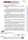 Vista preliminar de documento RUA N° 000054-2023-UA Aprobar Acto Disposc.Final docación 159 bienes muebles patrimoniales