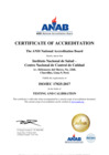 Vista preliminar de documento Certificado de Acreditación y su Alcance de acreditación