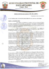 Vista preliminar de documento RESOLUCION DE ALCALDIA N°087-2023-A/MPP-C