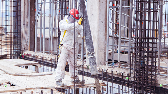 Construcción de los talleres de la Institución Educativa Vista al Mar
