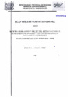 Vista preliminar de documento Plan Operativo Institucional -  2023