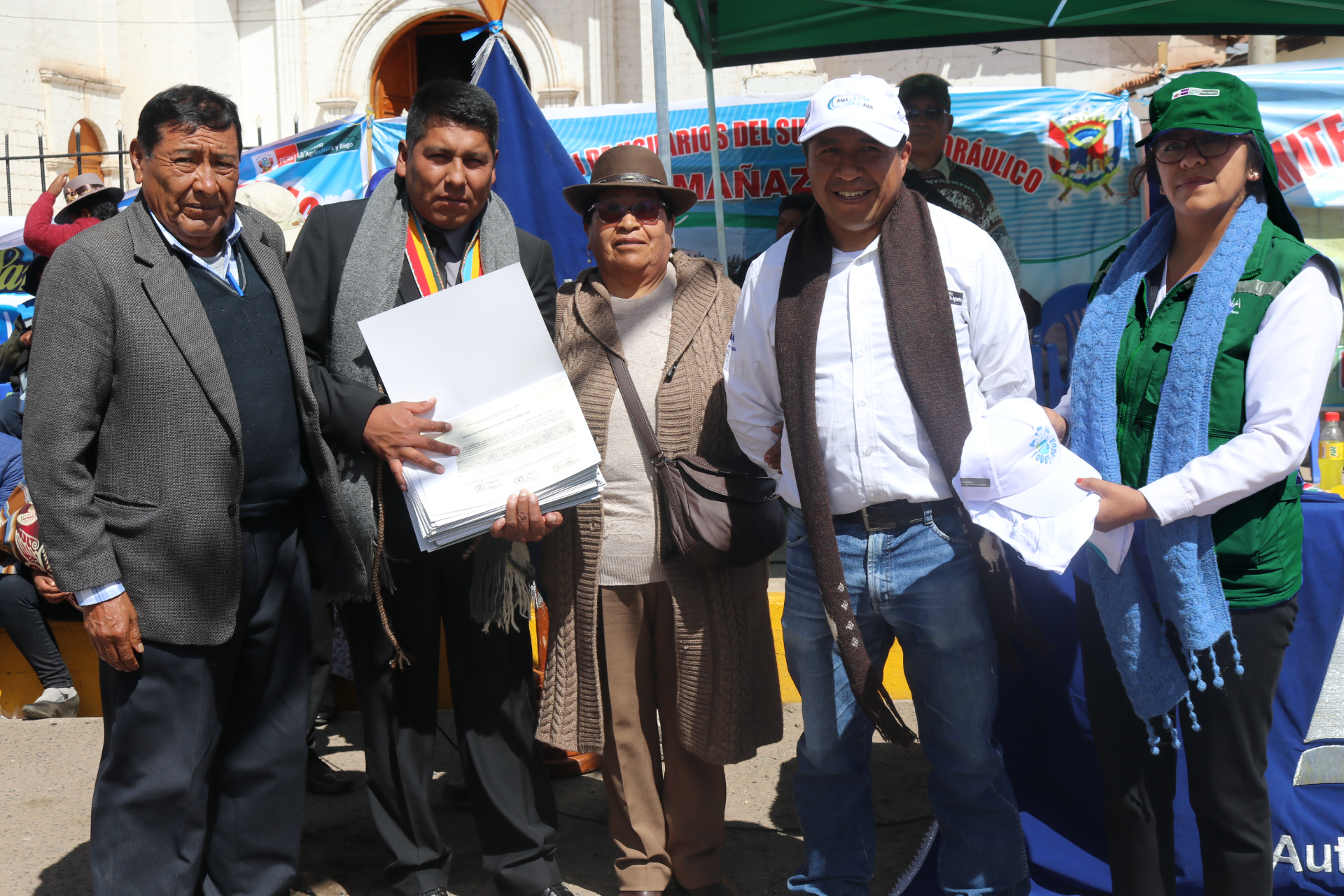 Midagri: ANA entregó 777 certificados nominativos a comités de la Comisión de Usuarios distritos de Tiquillaca, Vilque y Mañazo en Puno