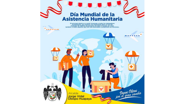  Día Mundial de la Asistencia Humanitaria