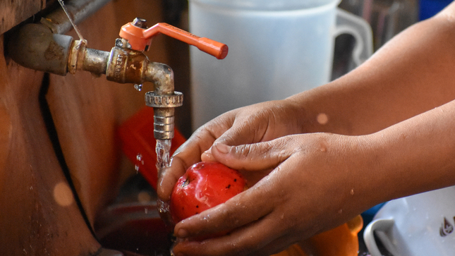 Conexión de agua