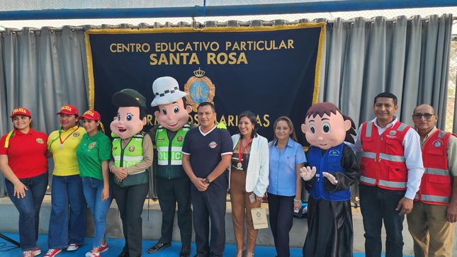Capacitan A Escolares De Sullana En La Semana De La Seguridad Vial